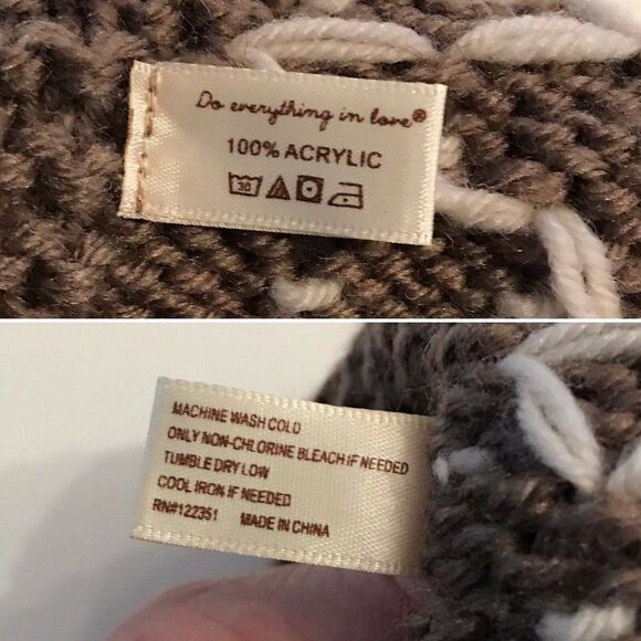 Do Everything in Love / Time &Tru Bundle of Winter Headwear Cute One Size - Picture 6 of 11